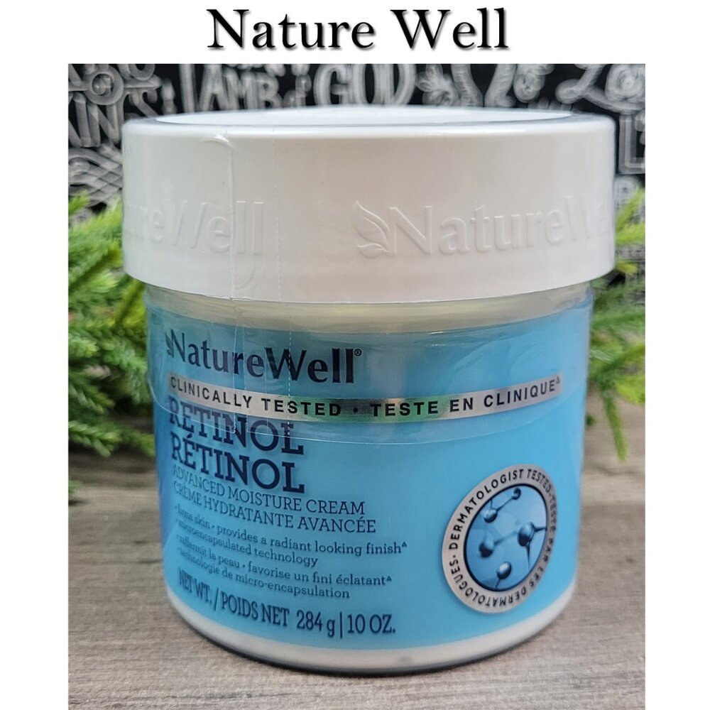 Nature Well Retinol Advanced Moisture Cream 10 oz NEW